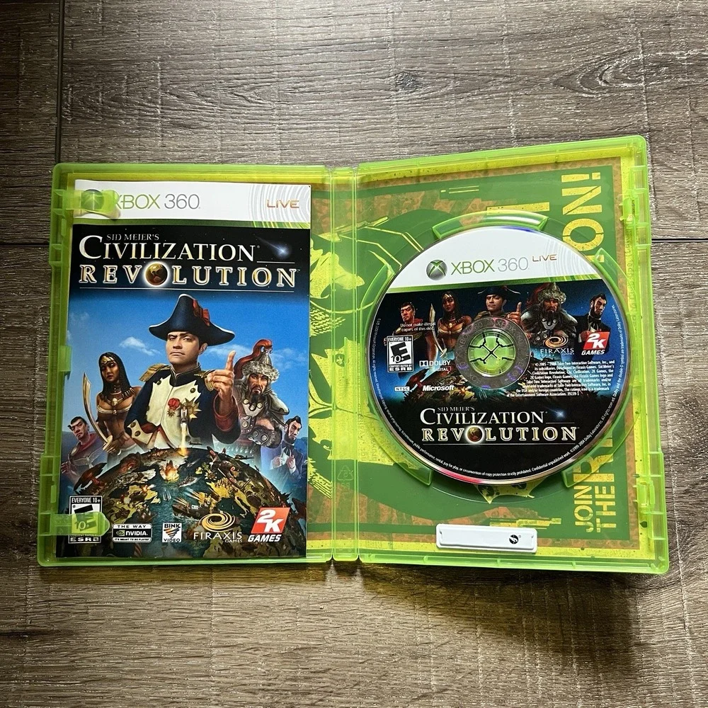 Sid Meier's Civilization Revolution Microsoft Xbox 360